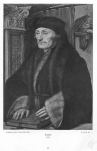 Portrait of Desiderius Erasmus