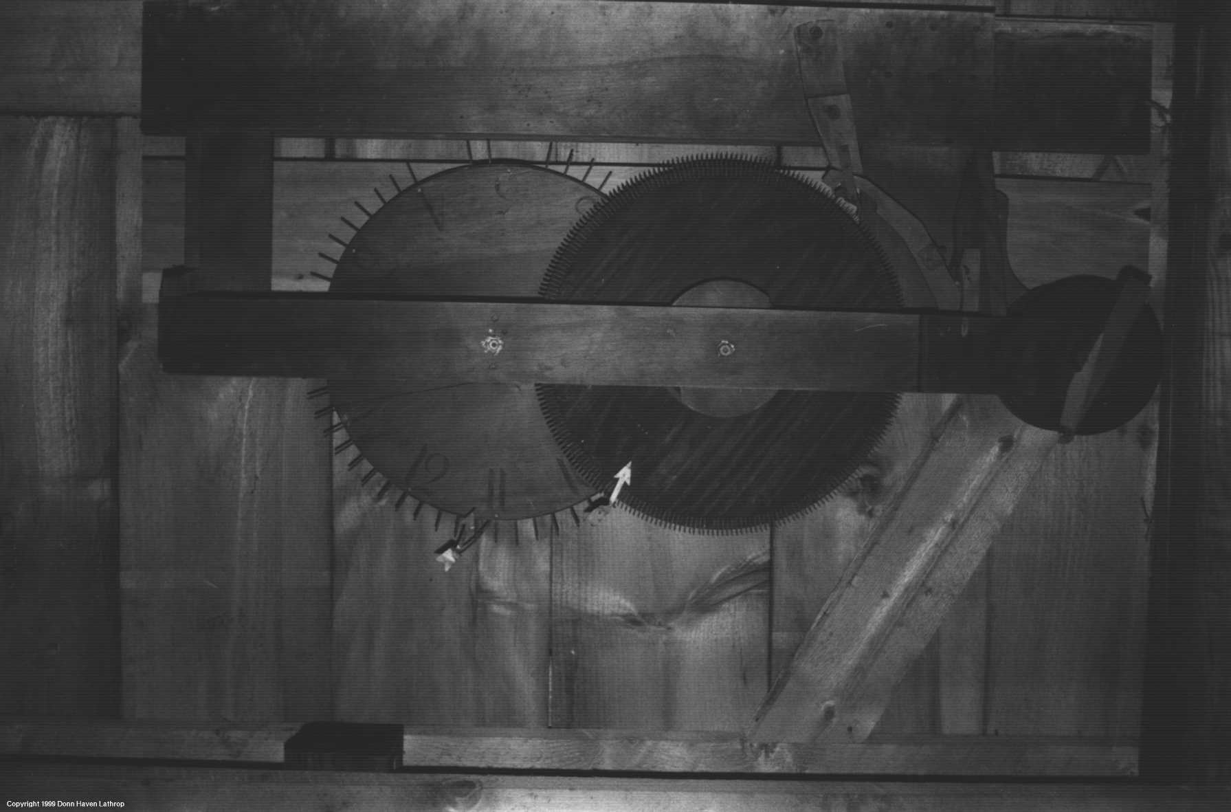 Irving Fisher clock, photo 2